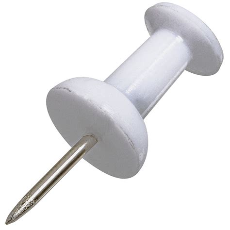 Paulin Plastic Push Pins In White 75pcs The Home Depot Canada