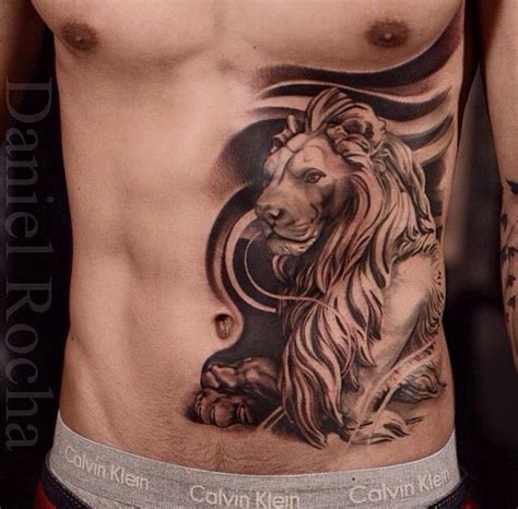 Tattoo Trends Lion Stomach Tattoo Best Tattoo Design
