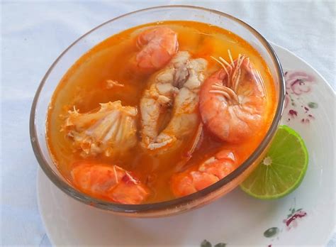 Receta De Caldo De Pescado Y Camarones Al Estilo Veracruz Cocina