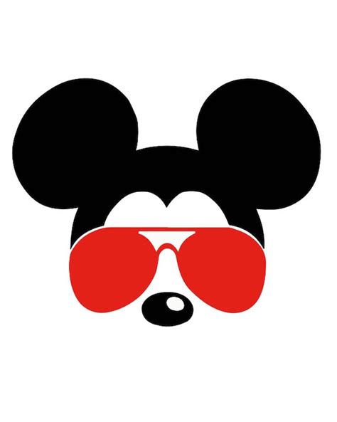 Mickey Mouse Svg Sunglasses Disney Mickey Mouse Sunglasses Etsy