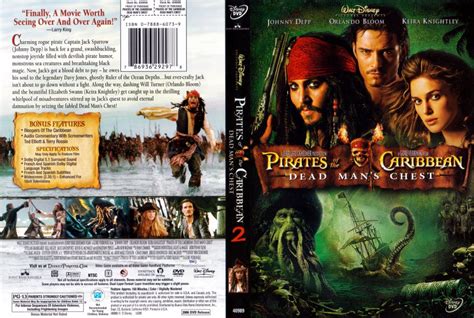 Pirates Of The Caribbean Dead Mans Chest Movie Dvd Scanned Covers