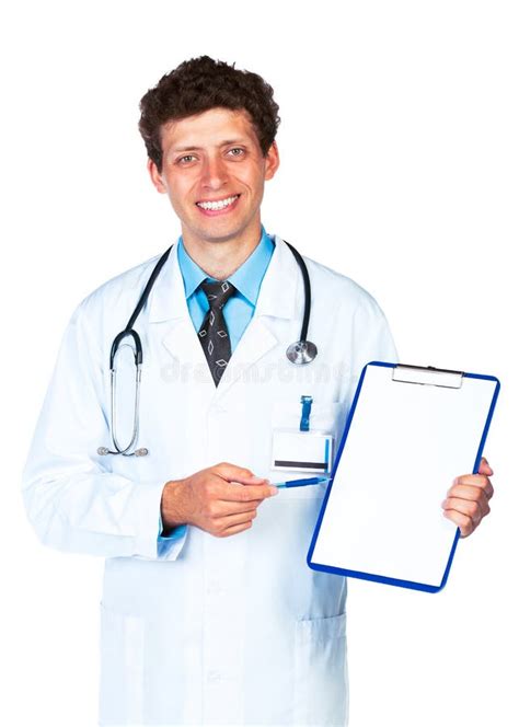 277 Male Doctor Showing Folder Stock Photos Free And Royalty Free Stock
