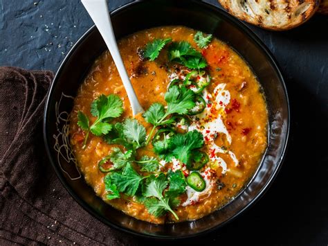 Lentilles corail au curry au thermomix Recette de lentilles corail au
