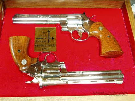 Colt Diamondback And Python New Pair For Sale At