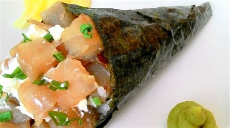 Como Fazer Temaki Cone De Sushi Cozinhando Para 2 Ou 1