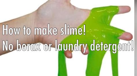 Jun 30, 2021 · making normal slime 1. HOW TO MAKE SLIME WITHOUT BORAX OR LAUNDRY DETERGENT ...