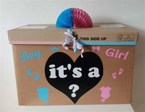 Gender Reveal Box Boondesigns