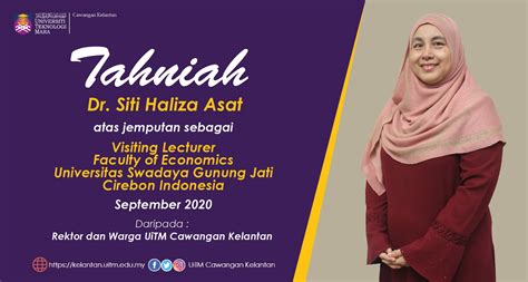 Siti fadillah family with young children. TAHNIAH !!! Jemputan Sebagai Visiting Lecturer (Dr. Siti ...