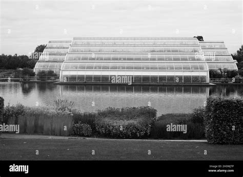 Rhs Wisley Glasshouse Greenhouse Black And White Stock Photos And Images