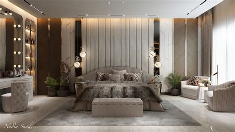 Master Bedroom Design In Ksa Private Villa On Behance