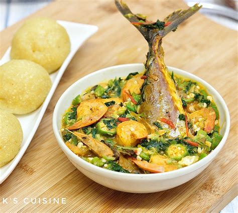 Seafood Okro Soup Okro Soup Recipe Recipe West African Food