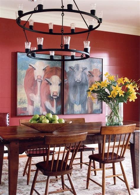 Instead she is now living in our dining room. Cow Decor: Get the Farmhouse Look - Town & Country Living