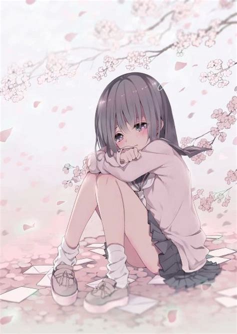 Anime Love Sad Anime Girl Manga Anime Girl Kawaii Anime Girl Anime