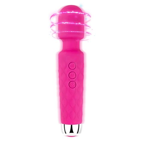 Wand Sex Massager 8 Speeds For Adults Woman Intimate Quiet Vibrator For Neck Shoulder Deep