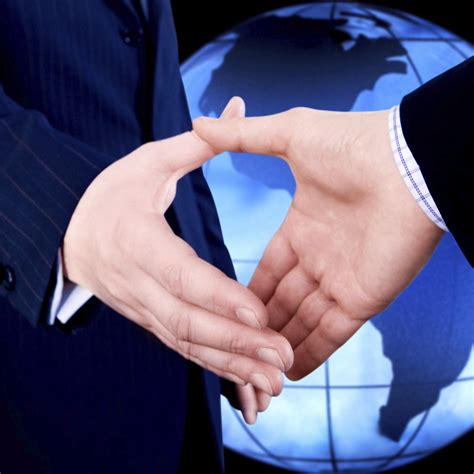 Global Business Handshake Map | Global Trade Review (GTR)