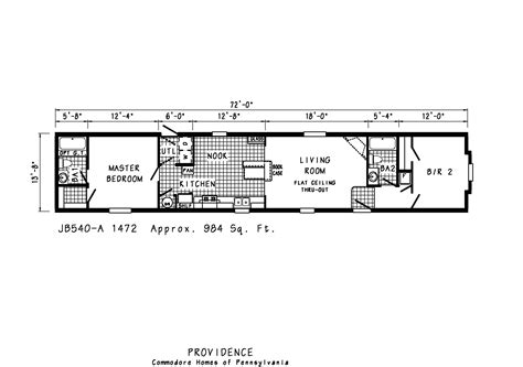 Single Wide House Trailer Floor Plans Floorplansclick