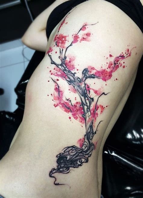 40 Beautiful Cherry Blossom Tattoos Nenuno Creative