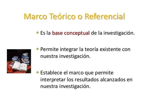 Marco Teorico Referencial Ejemplos