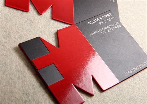 Die Cut Business Cards Custom Design And Printing Shaped Business