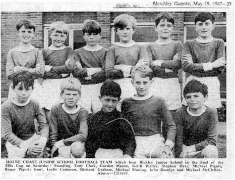 Junior School Football Team 1967 Living Archive