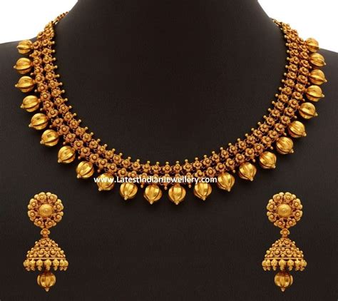 70gms Pure Gold Necklace Malabargoldjewellery Puregoldjewellery