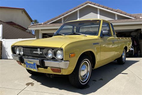1977 Datsun 620 King Cab Pickup 4 Speed For Sale On Bat Auctions Sold