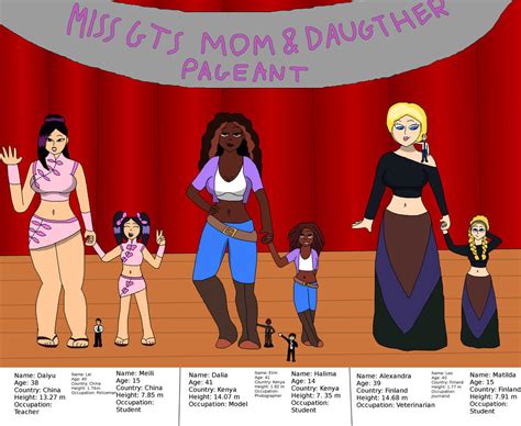 Commission Motherdaughter Gts Pageant By Arias87 On Deviantart