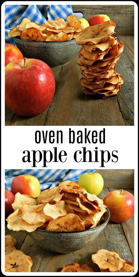 Oven Baked Apple Chips Frugal Hausfrau