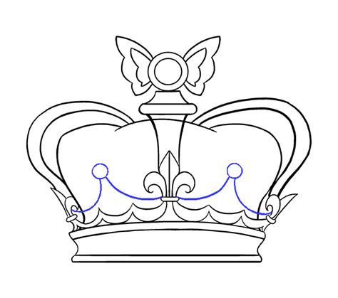 How To Draw A Queens Crown Bieber Forripsy1951