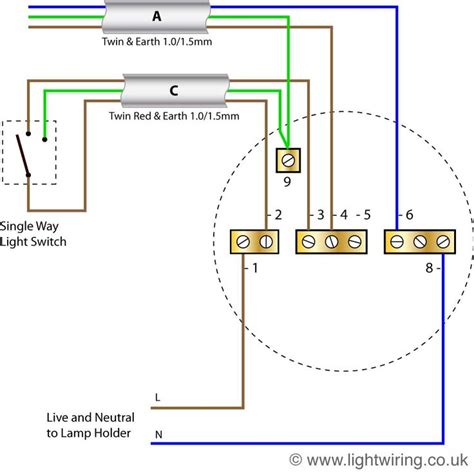 Domestic Lighting Circuit Wiring Diagram Anne White