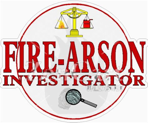 Fire Arson Investigator Decal 827 2206 Phoenix Graphics Your