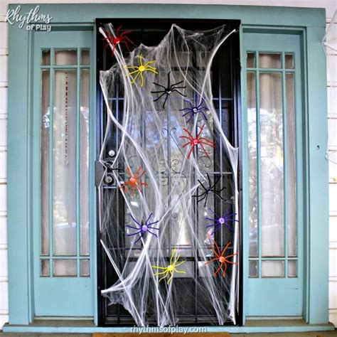 Halloween Spider Door Decorations Rhythms Of Play