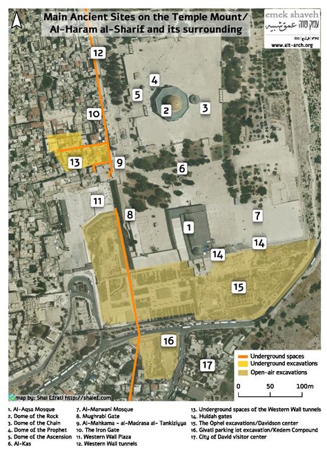 25 Map Of The Temple Mount Maps Online For You