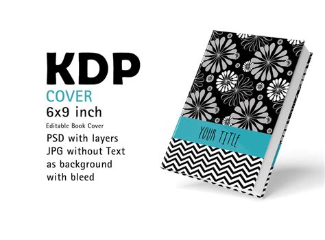 6x9 Kdp Book Cover Design Fully Editable Psd  Kdp Etsy