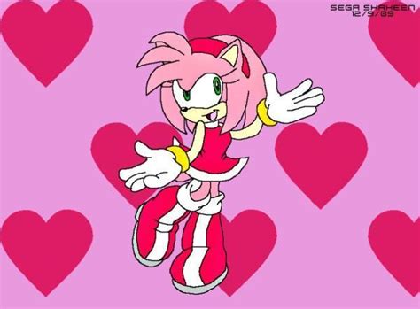 Amy Rose Sonic The Hedgehog Fan Art 21727192 Fanpop