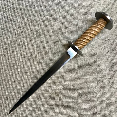 Medieval English Knights Rondel Dagger 14thc Tc89 Tod Cutler
