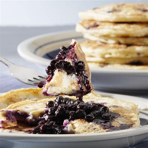 Blueberry Ricotta Pancakes Recipe Eatingwell