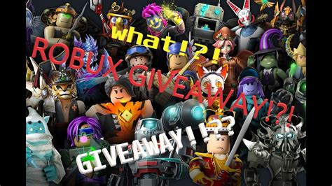 Introduction Roblox Giveaway Wow Youtube