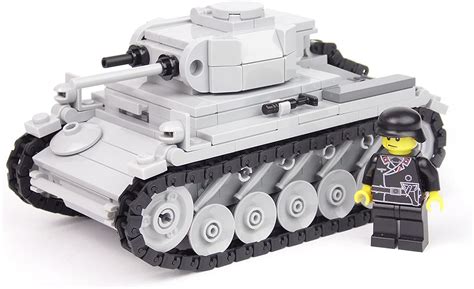 Collectible German Ww Panzer Tank Battle Brick Custom Set