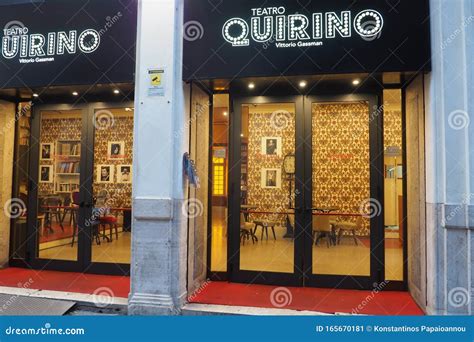 teatro quirino in rome italy editorial photo image of pietro opera 165670181