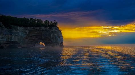 Grand Portal Point Pictured Rocks National Lakeshore Michigan