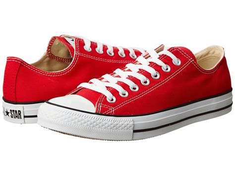 Lyst Converse Chuck Taylor All Star Sneakers In Red Save 26