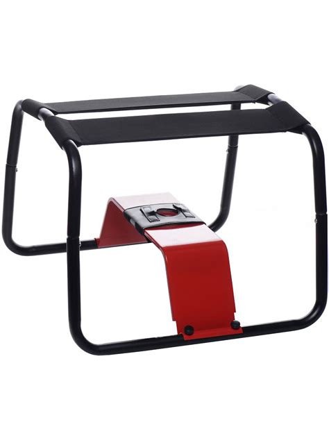 lovebotz bangin bench extreme sex stool röd svart dfcb röd svart abs plast metall fyndiq