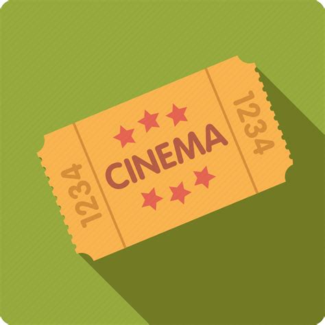 Admission Cinema Entertainment Entrance Movie Ticket Icon