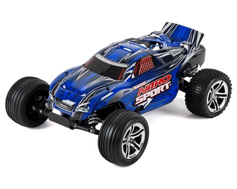 Hated it so it is in a box and bought a electric. Traxxas Nitro Sport 1/10 RTR Stadium Truck (Blue) TRA45104-1-BLUE | Cars & Trucks - AMain Hobbies
