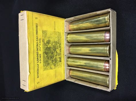 4 Bore Nitro Ammo Cartridges Imperial Cartridge Company New In Box