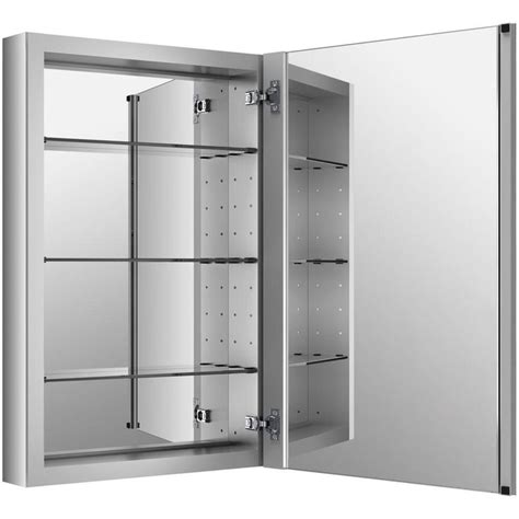It's a good choice for a larger family as they generally are deeper determine if you have plaster walls or drywall construction, because this will determine if you need anchors or screws to hold the cabinet on the wall. KOHLER Verdera 20 in. W x 30 in. H Recessed Medicine ...
