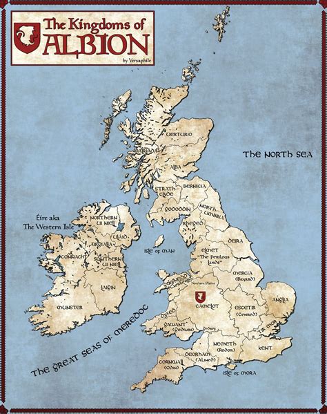 Map Atlas Of The Kingdoms Of Albion Chapter 1 Versaphile Merlin