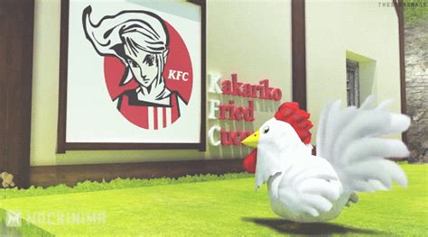 Crow snatches kangaroo food funny gif. KFC Making Chicken Flavored Nail Polish | Legend of zelda ...