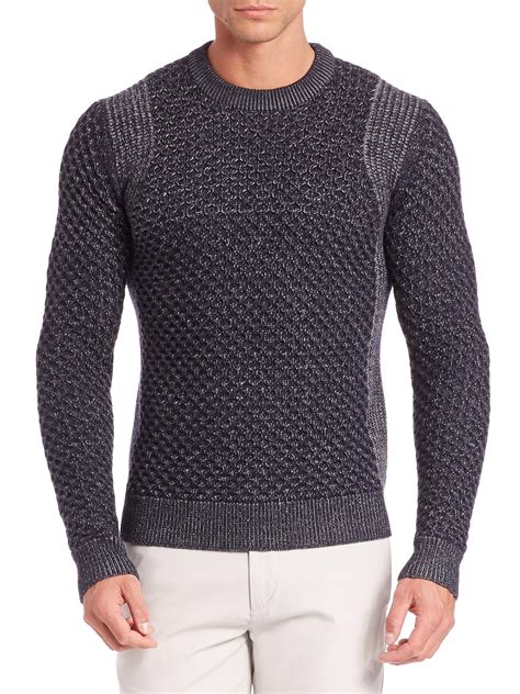 Theory Cellan Merino Wool Sweater For Men Lyst